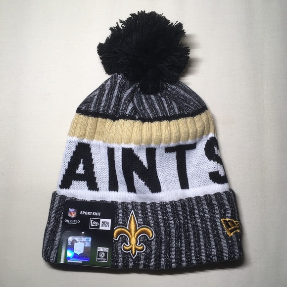 nfl saints beanie